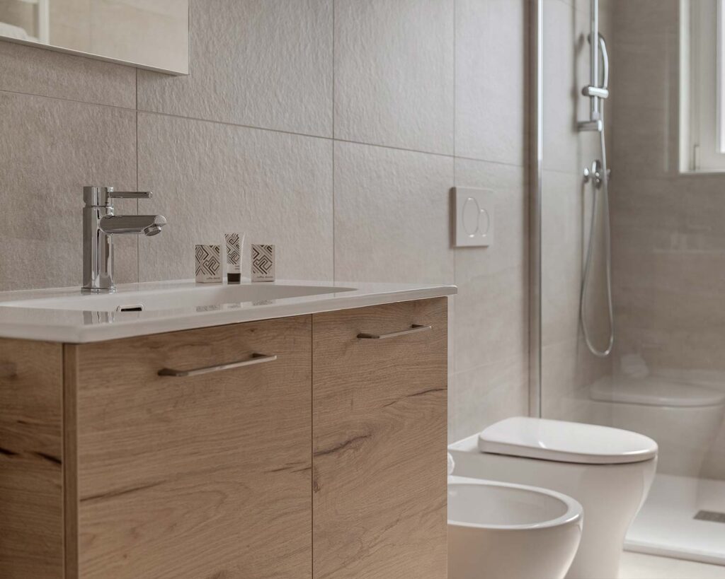 bagno appartamento vacanza blu horizon plus