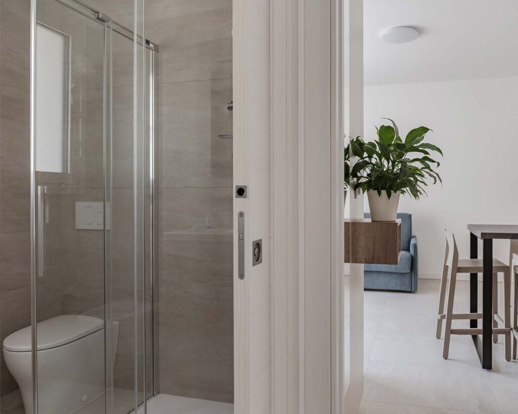 bagno appartamento vacanza blu horizon