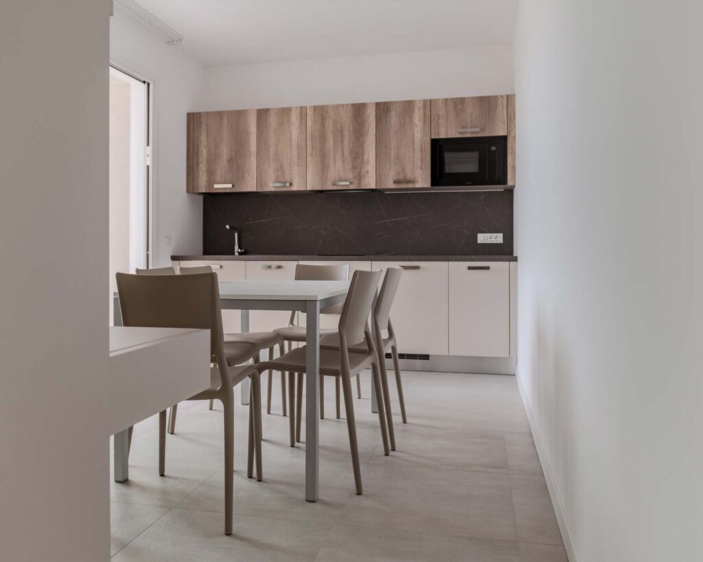 cucina appartamento vacanza grand terra