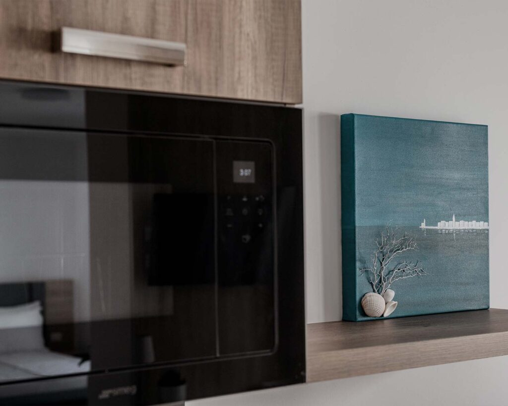 cucina appartamento vacanza urban view plus