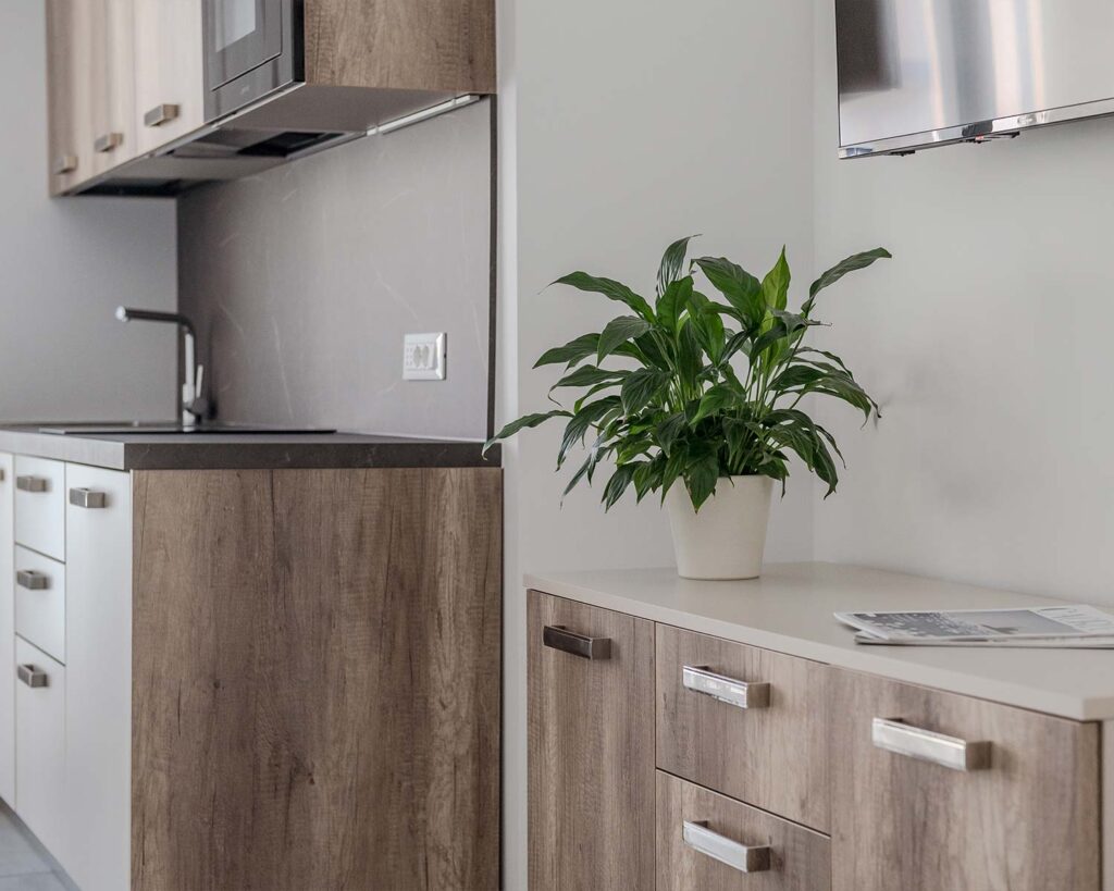 cucina appartamento vacanza blu horizon plus