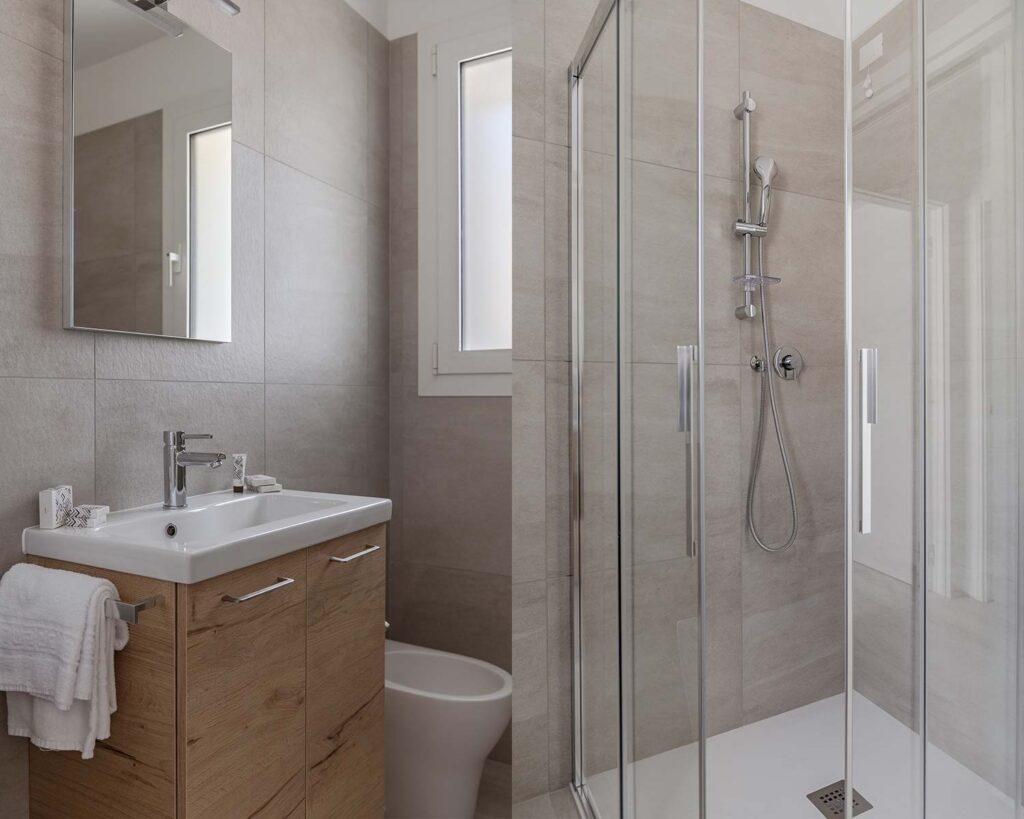 bagno appartamento vacanze blu horizon