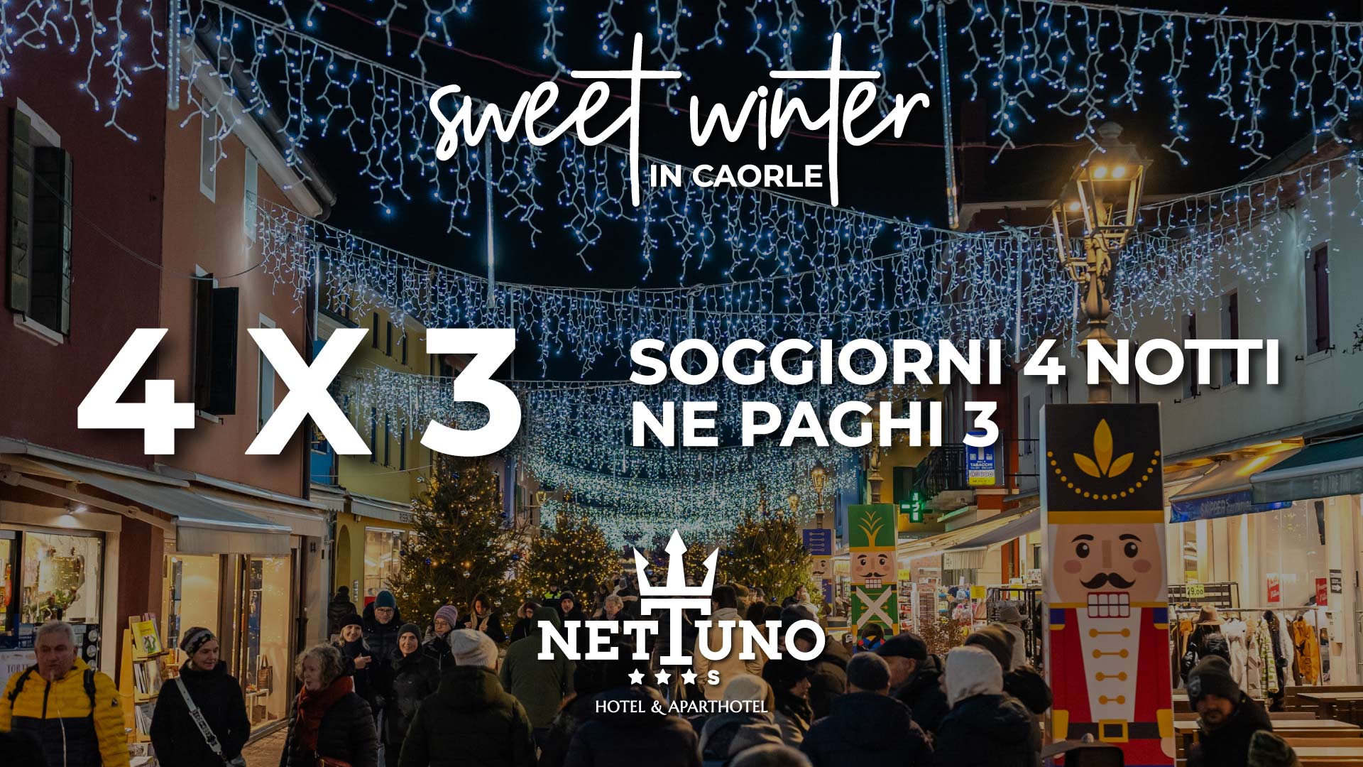 Caorle in Winter: Quattro X Tre